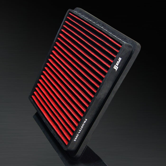 2003-2007 Mitsubishi Outlander 2.4L L4 HD PRO OEM Replacement High Performance Red/Black Drop-In Panel Air Filter
