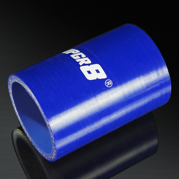 Universal 4-PLY 1.75'' High Performance Blue Straight Coupler Silicone Hose 76MM Length