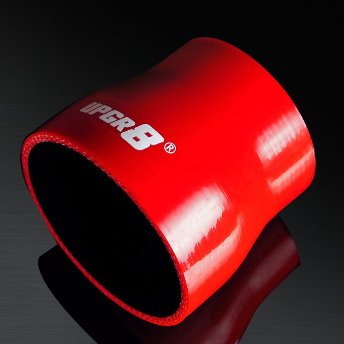 Universal 4-PLY 2.5'' to 3.0" High Performance Red Reducer Coupler Silicone Hose