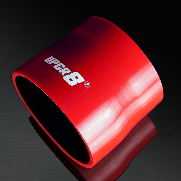 Universal 4-PLY 3.0'' to 3.25" High Performance Red Reducer Coupler Silicone Hose