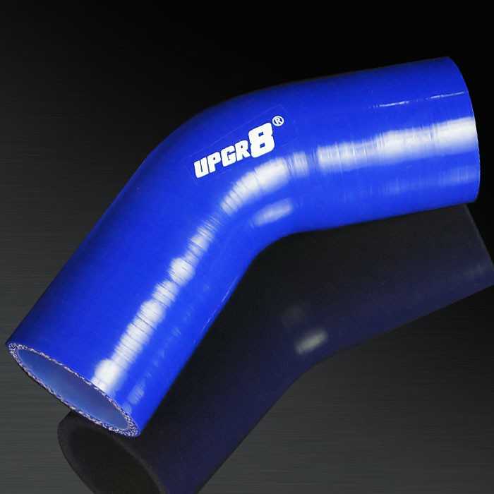 Universal 4-PLY 2.0" High Performance Blue 45 Degree Coupler Silicone Hose