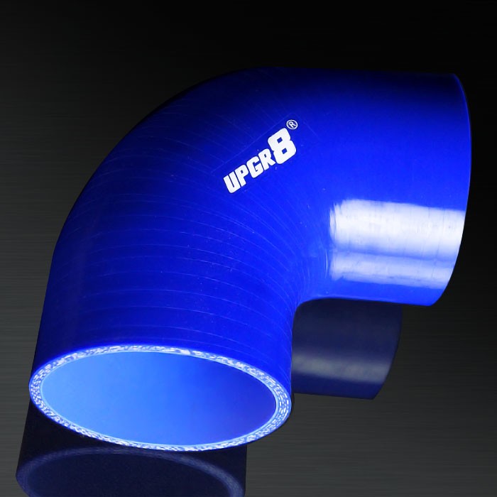 Universal 4-PLY 3.25" High Performance Blue 90 Degree Coupler Silicone Hose