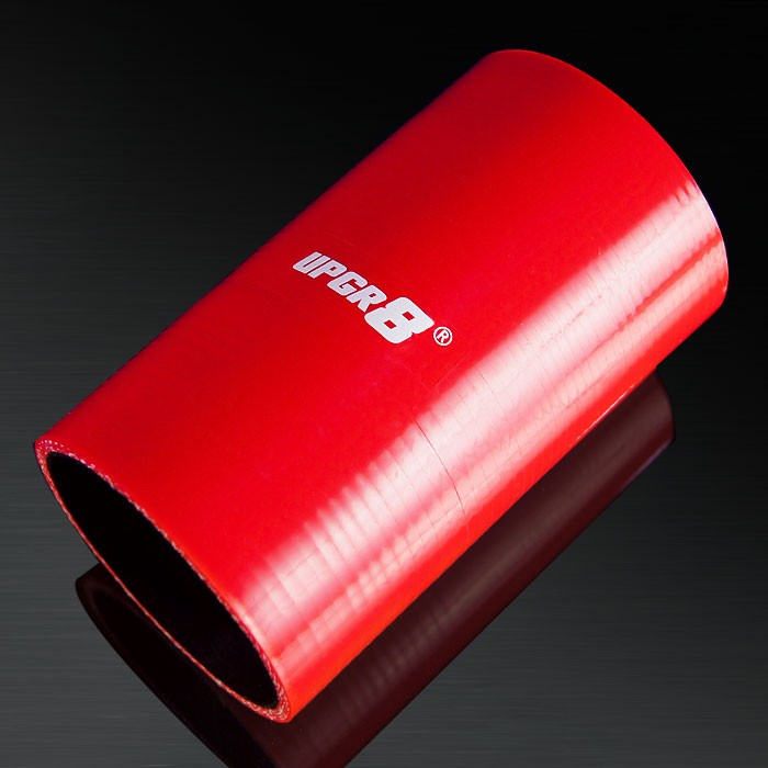 Universal 4-PLY 3.0'' High Performance Red Straight Coupler Silicone Hose 152MM Length