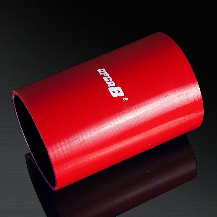 Universal 4-PLY 3.5'' High Performance Red Straight Coupler Silicone Hose 152MM Length