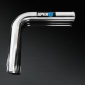 Universal 2.25'' Outside Diameter 90 Degree Polished Aluminum Pipe