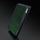 1997-2000 Infiniti QX4 V6 3.3L F/inj. SOHC VG33E HD PRO OEM Replacement High Performance Green/Black Drop-In Panel Air Filter