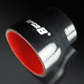 Universal 4-PLY 2.0'' to 3.0" High Performance Black Reducer Coupler Silicone Hose