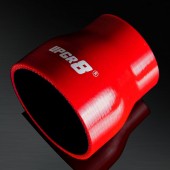 Universal 4-PLY 2.25'' to 3.0" High Performance Red Reducer Coupler Silicone Hose