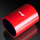 Universal 4-PLY 4.0'' High Performance Red Straight Coupler Silicone Hose 152MM Length