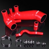 96-01 Audi A4 B5/96-05 Passat B5 1.8T High Performance 4-PLY Red Turbo Induction Silicone Hose Kit