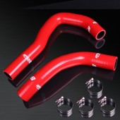 02-06 RSX DC5 K20A High Performance 4-PLY Red Radiator Silicone Hose Kit