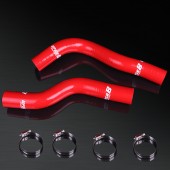 08-12 Honda Fit/Jazz GE8 RS/GE9 L15A 1.5L I-VTEC High Performance 4-PLY Red Radiator Silicone Hose Kit