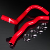 01-07 Honda GD3/GD4/GD8/GD9 Jazz/Fit L15A VTEC 1.5L High Performance 4-PLY Red Radiator Silicone Hose Kit