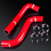 03-07 Toyota Vios NCP41 2NZ-FE 1.3L/NCP42 1NZ-FZ 1.5L High Performance 4-PLY Red Radiator Silicone Hose Kit