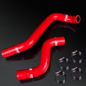 96-99 Toyota Starlet Glanza V-Type 4E-FTE High Performance 4-PLY Red Radiator Silicone Hose Kit