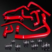 88-91 Volkswagen Golf MK2 G60 High Performance 4-PLY Red Coolant&Heater Silicone Hose Kit