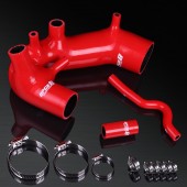 01-05 Audi A4/06-12 Passat VAG B6 1.8L TSI High Performance 4-PLY Red Turbo Induction Silicone Hose Kit