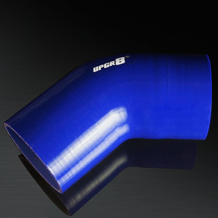 , Blue 3.15 Upgr8 Universal 4-Ply High Performance 45 Degree Elbow Coupler Silicone Hose 80MM 